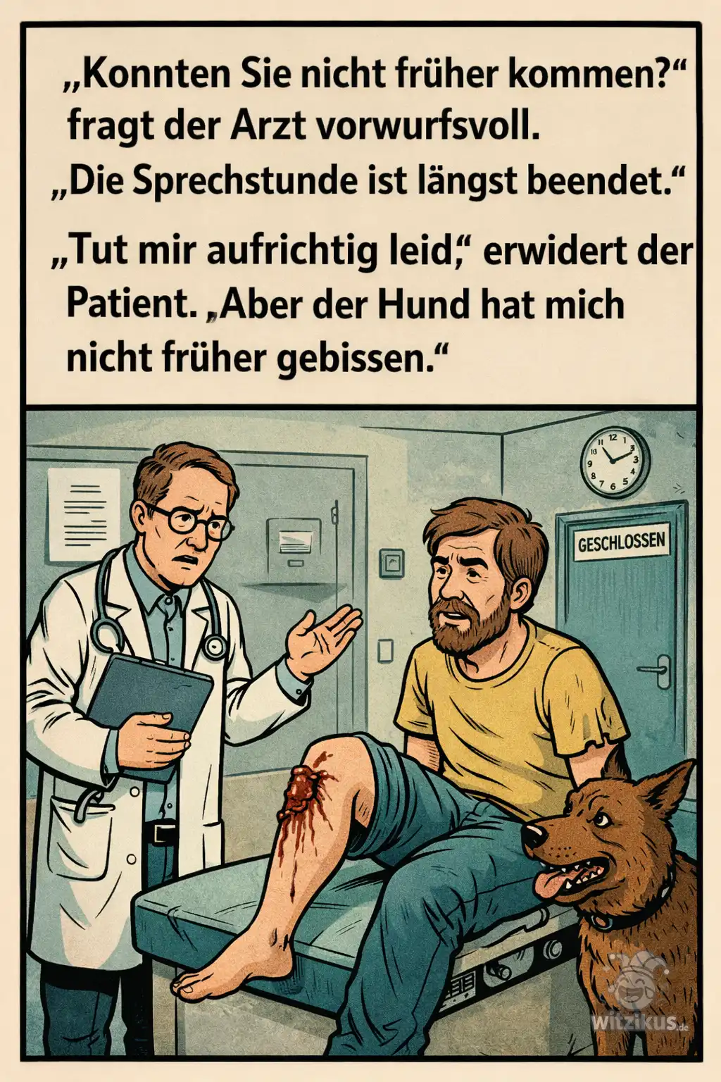 128831-arzt-sprechstunde-beendet-patient-hund-hat-mich-nicht-frueher-gebissen