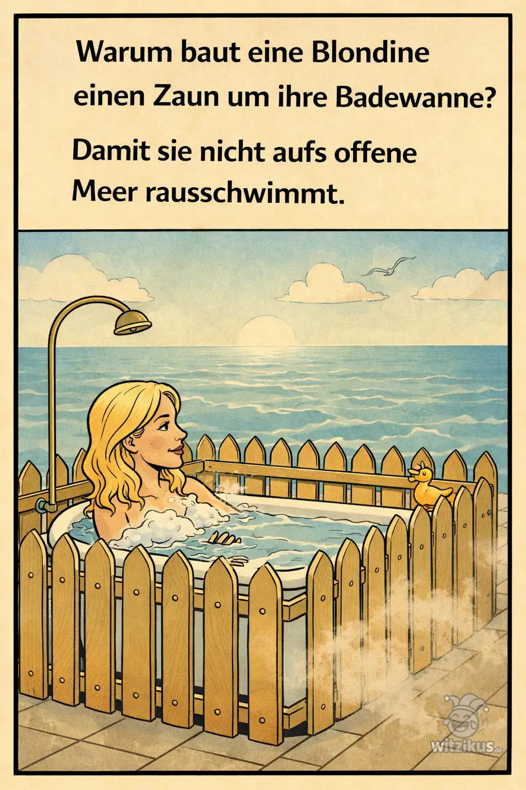 227752-warum-baut-blondine-zaun-badewanne-damit-sie-nicht-offene-meer-rausschwimmt