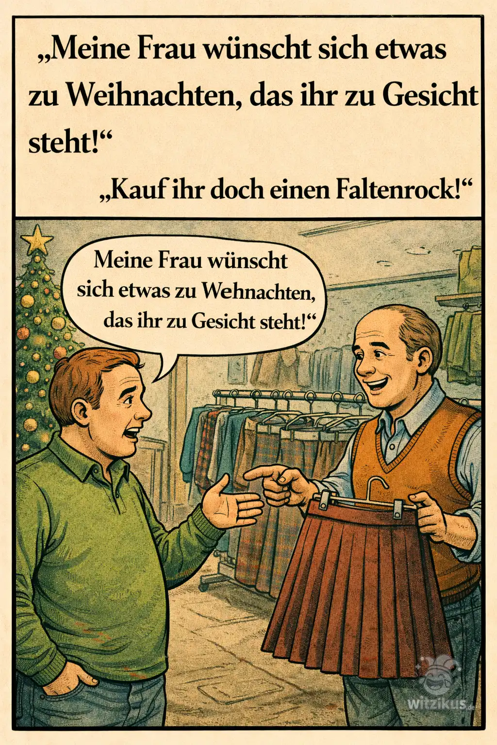 242606-meine-frau-wuenscht-sich-etwas-weihnachten-gesicht-steht-kauf-faltenrock