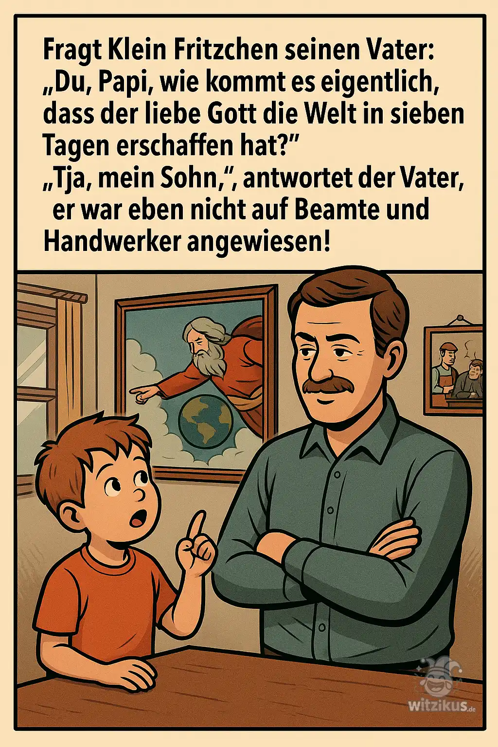 471799-liebe-gott-welt-sieben-tagen-erschaffen-nicht-beamte-handwerker-angewiesen