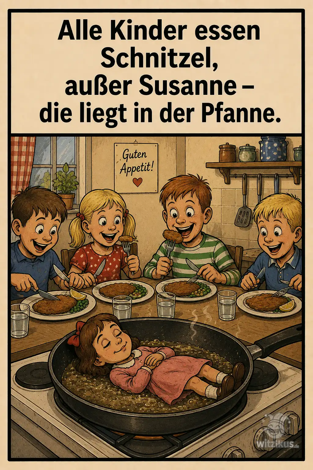 665773-alle-kinder-essen-schnitzel-ausser-susanne-liegt-in-der-pfanne