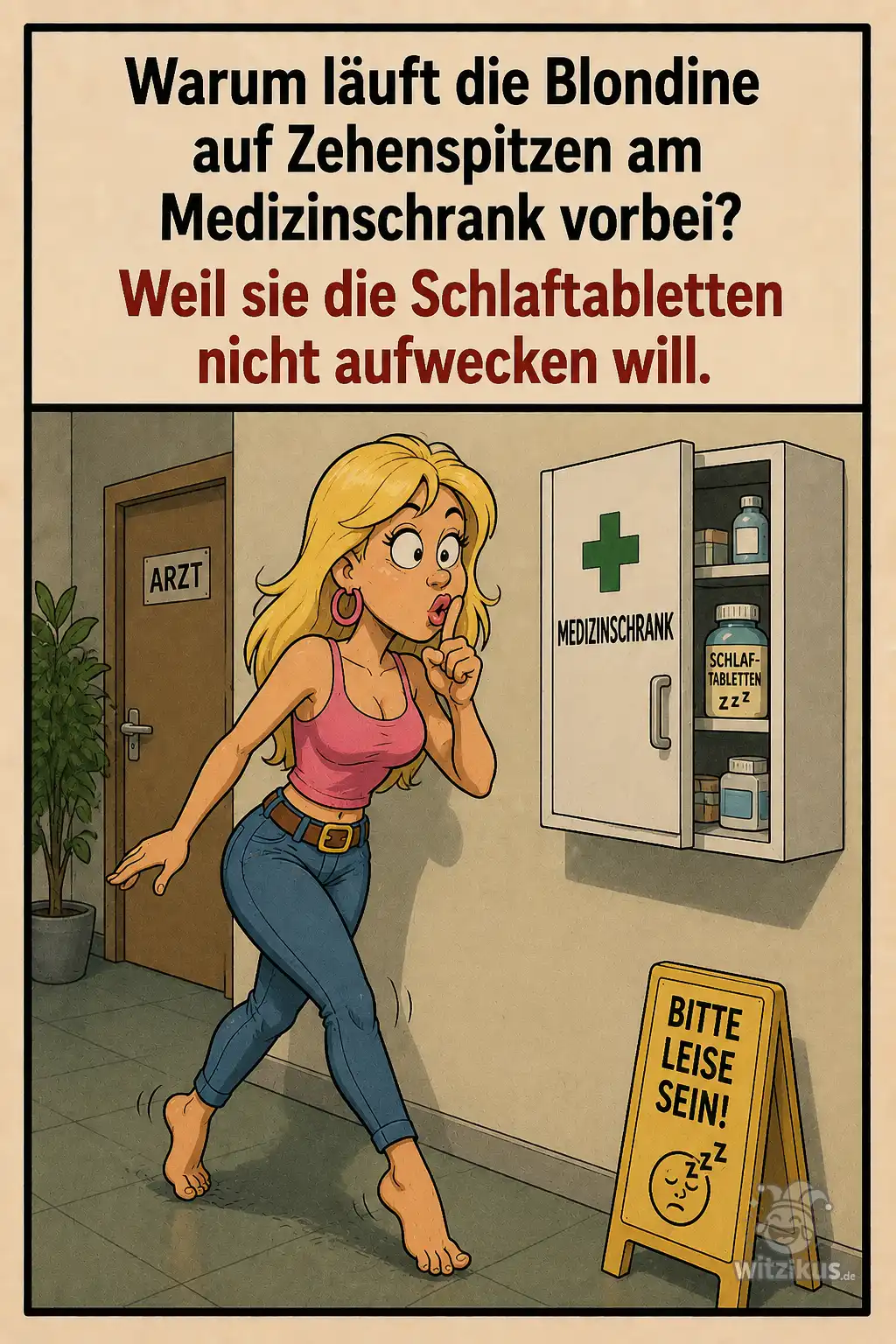 680832-warum-laeuft-blondine-zehenspitzen-medizinschrank-vorbei-schlaftabletten-nicht-aufwecken-will