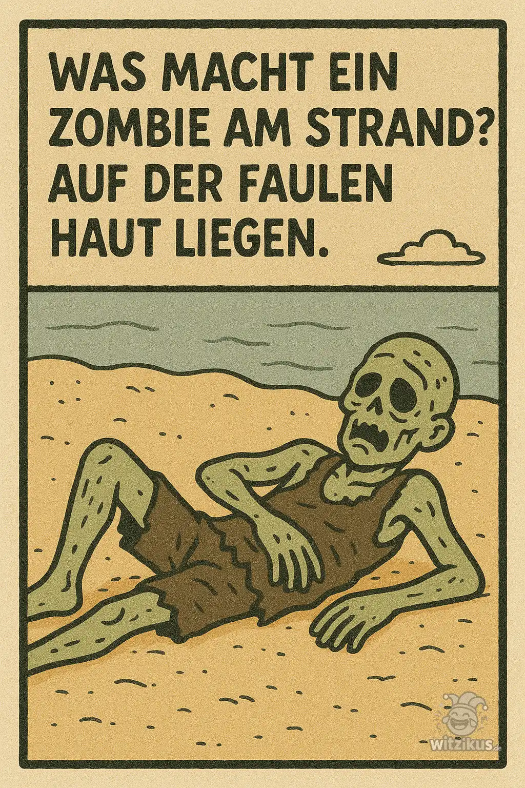 684355-was-macht-ein-zombie-am-strand-auf-der-faulen-haut-liegen