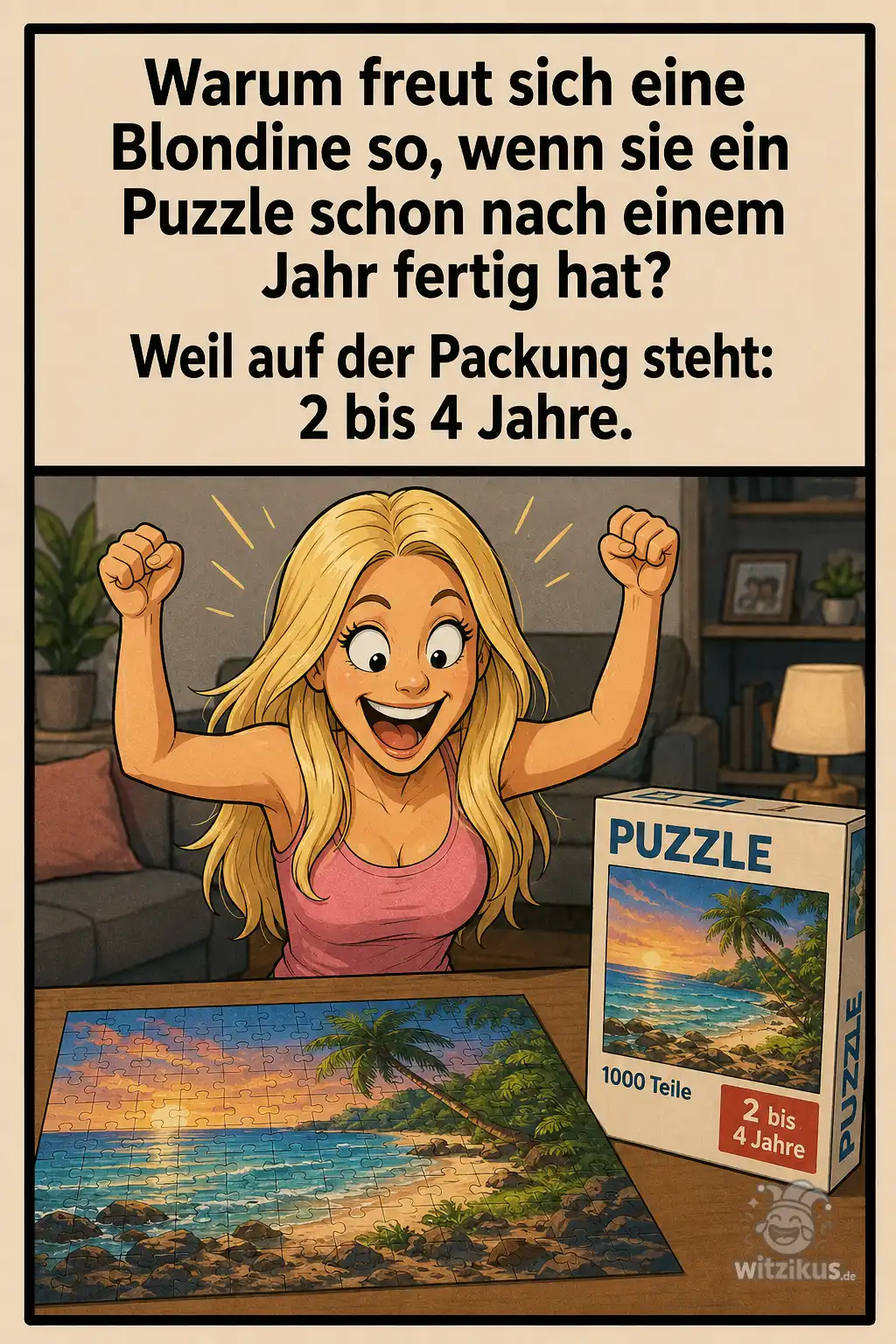 772612-warum-blondine-puzzle-nach-jahr-fertig-weil-packung-steht-jahre