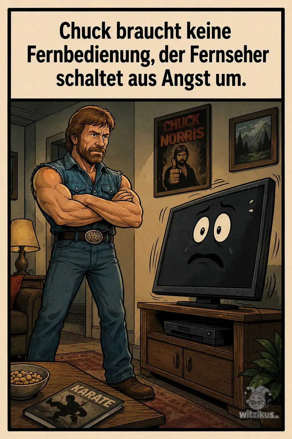 936883-chuck-braucht-keine-fernbedienung-fernseher-schaltet-aus-angst-um
