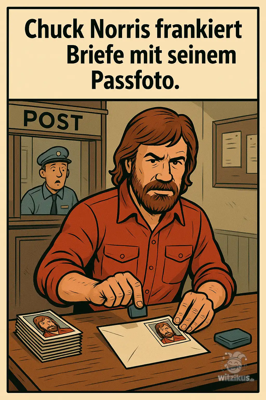 950693-chuck-norris-frankiert-briefe-mit-seinem-passfoto